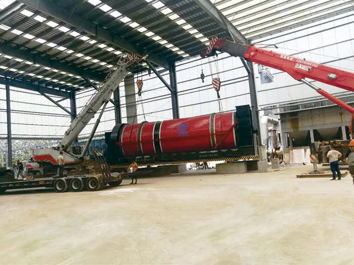 大型酒糟烘干機安裝調(diào)試