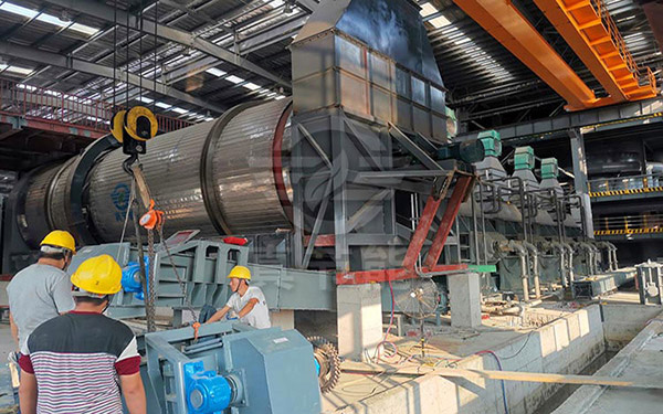 啤酒糟烘干機(jī)安裝