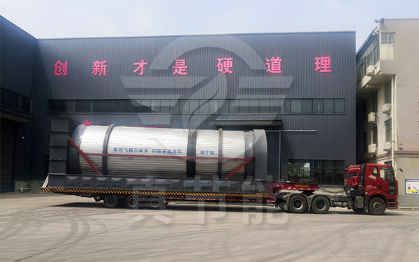 醬油渣烘干機運輸現(xiàn)場